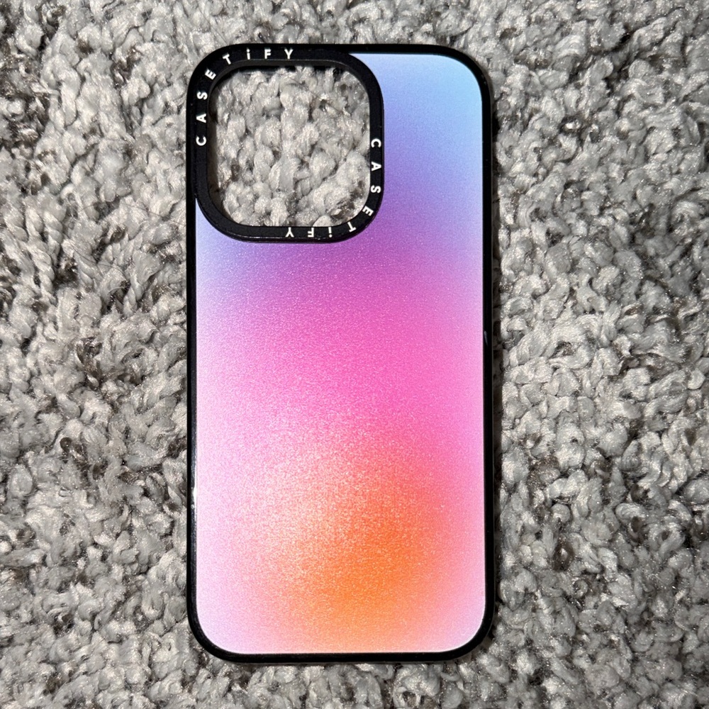 Casetify Ombre Phone Case - Blue, Pink, Orange